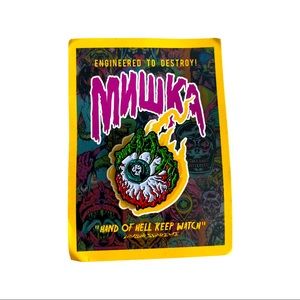 Mishka lamour supreme enamel pin 2013